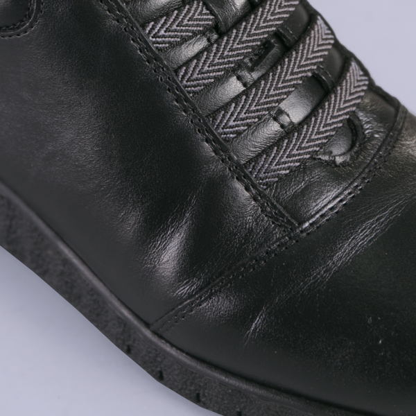 Всекидневни обувки от естествена кожа Zenda черни, 4 - Kalapod.bg